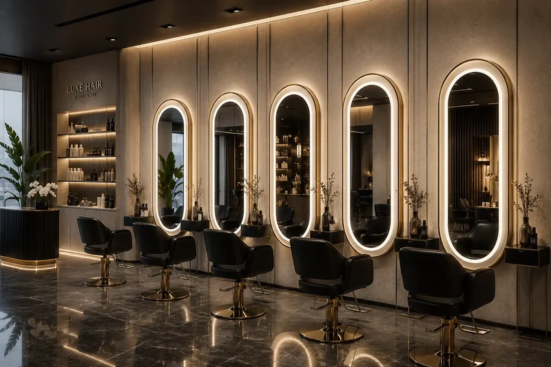 Tocador Peluqueria con Led LOOP