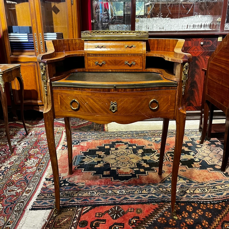 Bonheur du jour francés s.XIX en palorosa y palisandro
