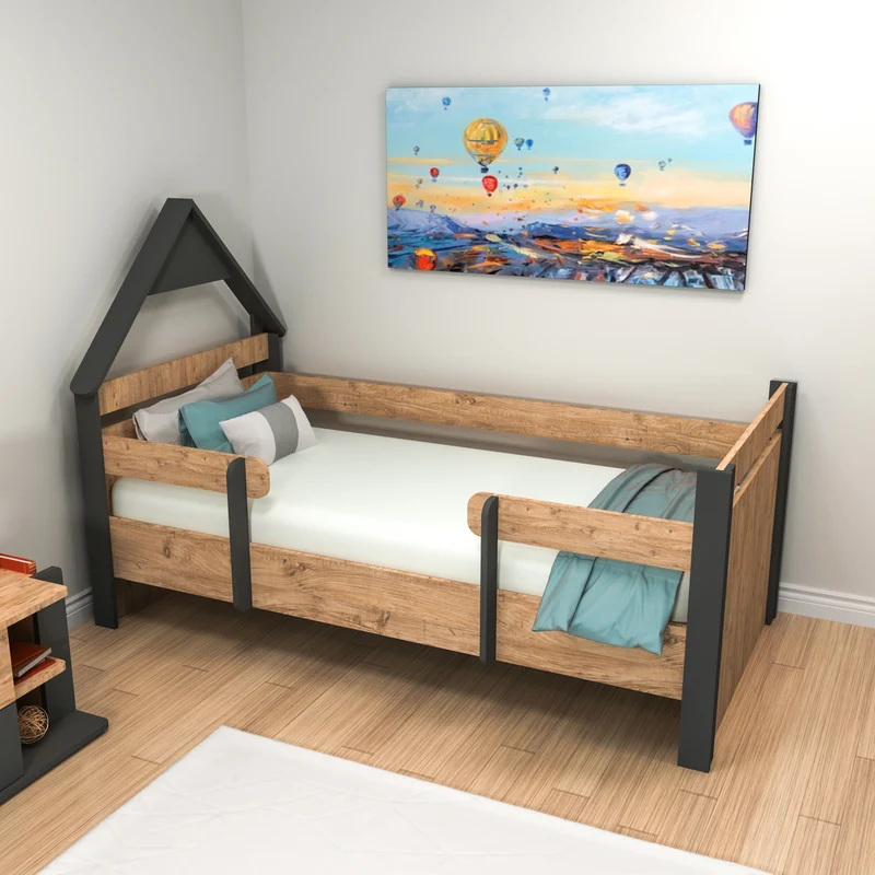 Valerin Bed Frame with Headboard