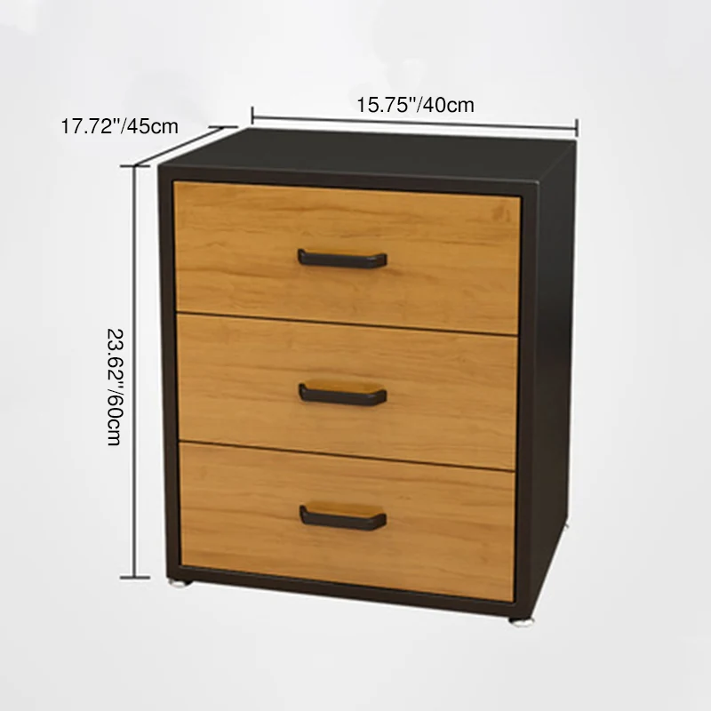 Modern Minimalist Pine Wood Plywood Iron PU Leather White Ash Wood L-Shaped Rectangular Desk & Chair Set 3-Drawer For Home & Office