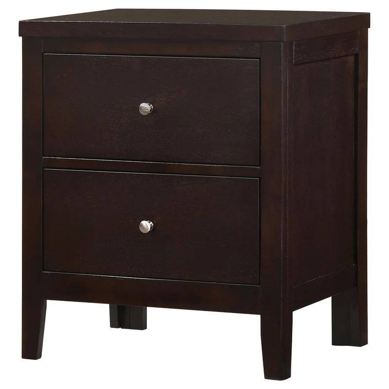 Coaster Furniture Carlton 202092 2-Drawer Nightstand - Cappuccino
