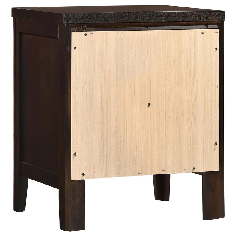 Coaster Furniture Carlton 202092 2-Drawer Nightstand - Cappuccino