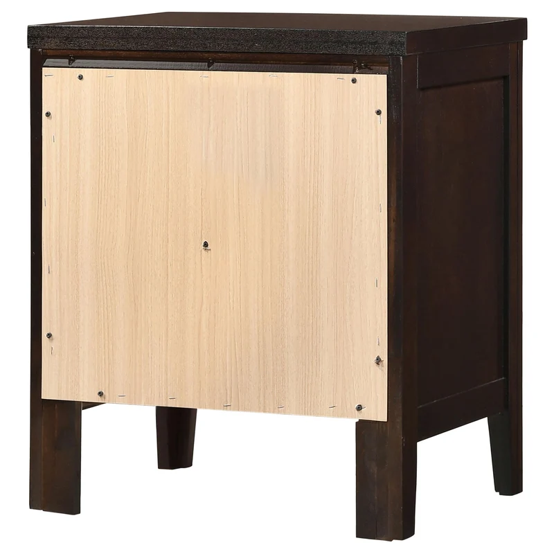 Coaster Furniture Carlton 202092 2-Drawer Nightstand - Cappuccino