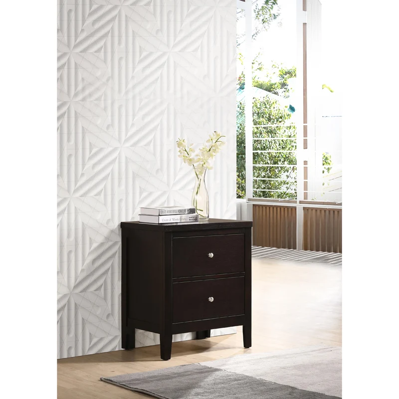 Coaster Furniture Carlton 202092 2-Drawer Nightstand - Cappuccino