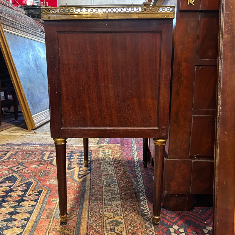 Small Louis XVI style mahogany chest of drawers, early 19th century