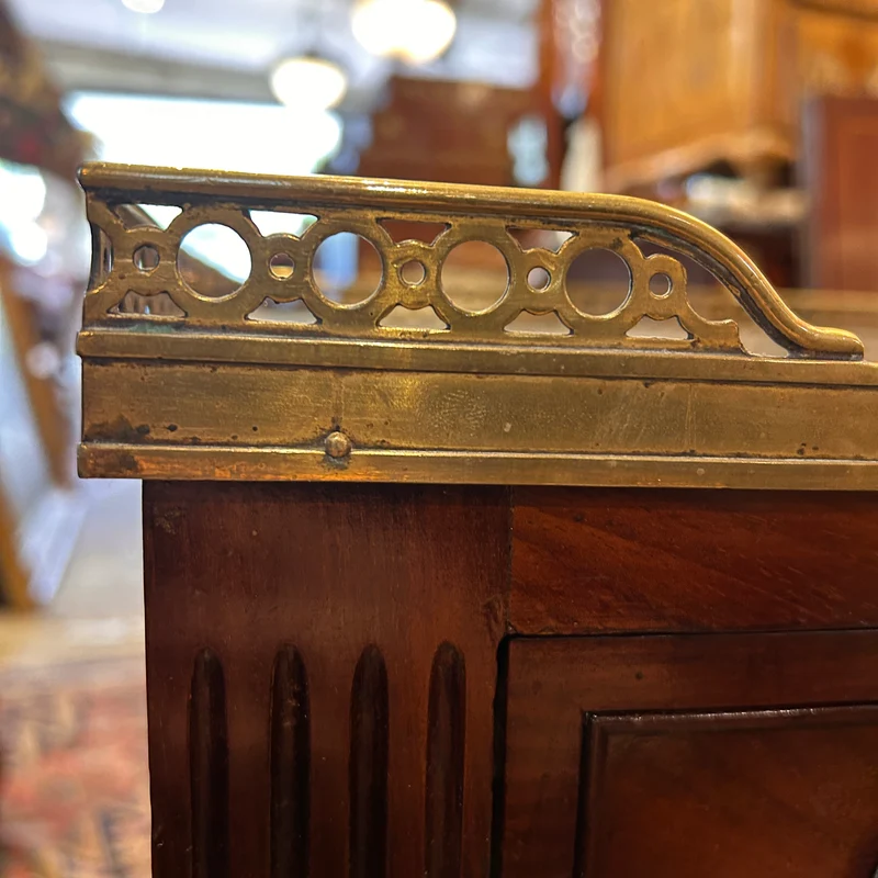 Small Louis XVI style mahogany chest of drawers, early 19th century