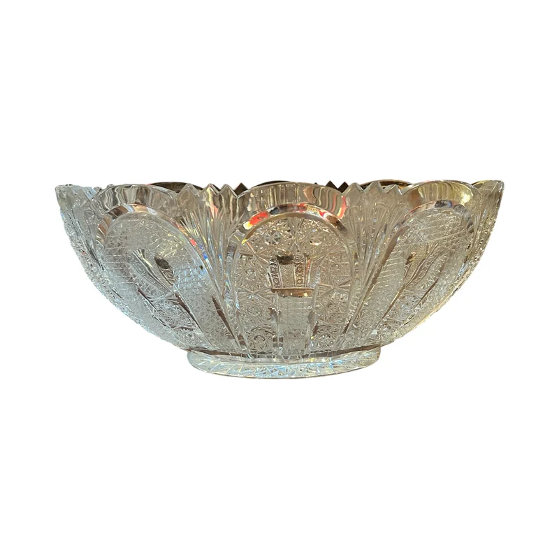 Canoa francesa de cristal principios años 60'