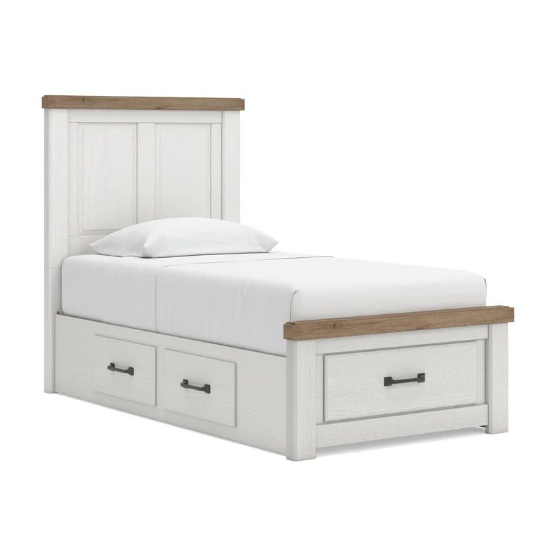 Benchcraft Savonport B4615B28 Twin Panel Storage Bed