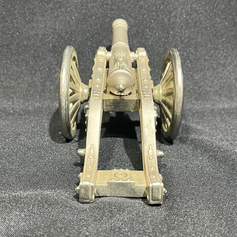 Reloj decorativo con forma de cañón napoleónico mediados s.XX