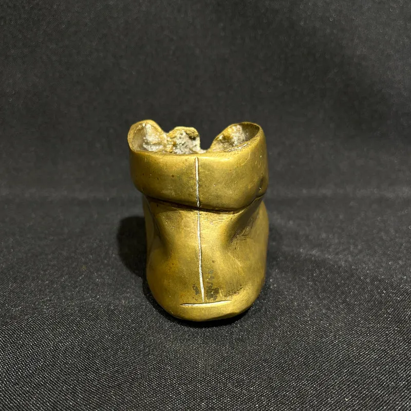 Cenicero de bronce macizo con forma de zapato 'Lonely Shoe' principios s.XX