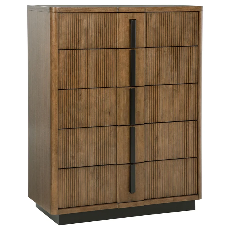 Coaster Furniture Terrace 224905 5-Drawer Chest of Drawers - Ash Brown