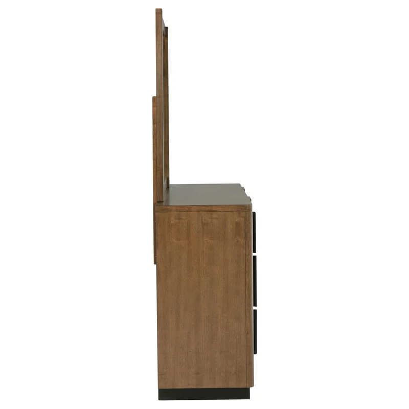 Coaster Furniture Terrace 224903M 6-Drawer Dresser and Mirror - Ash Brown