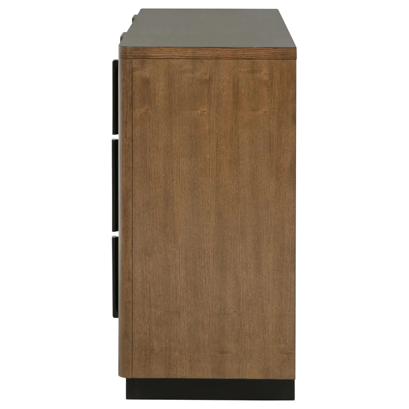 Coaster Furniture Terrace 224903 6-Drawer Dresser Cabinet - Ash Brown