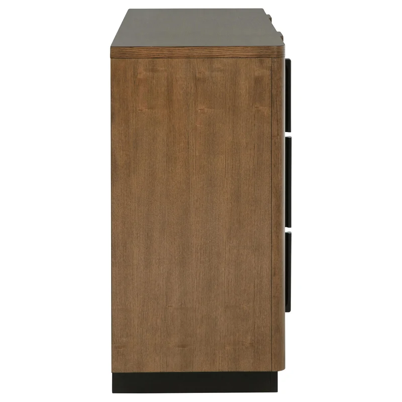 Coaster Furniture Terrace 224903 6-Drawer Dresser Cabinet - Ash Brown