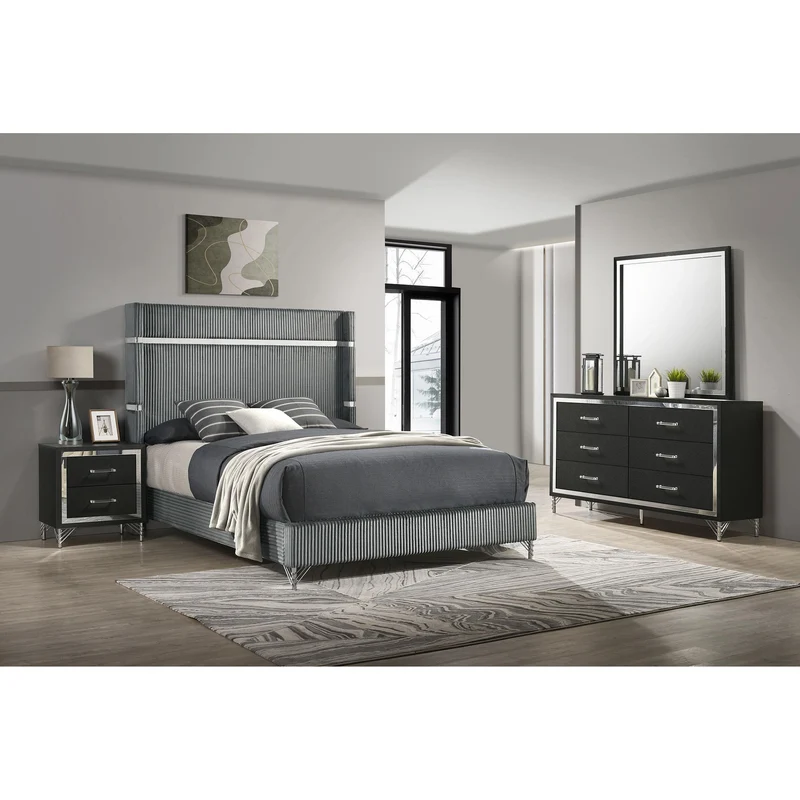 Coaster Furniture Lucia 224991Q-S4 6-piece Queen Panel Bedroom Set