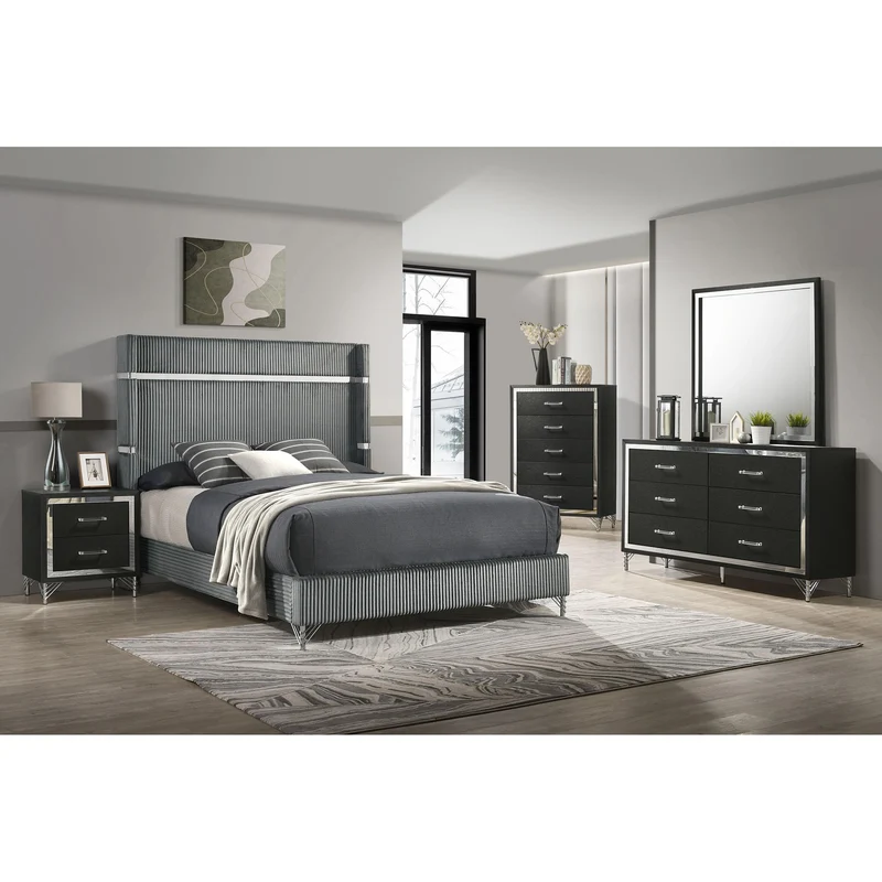 Coaster Furniture Lucia 224991Q-S5 7-piece Queen Panel Bedroom Set