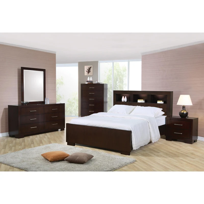 Coaster Furniture Jessica 200719KE 6 pc King Storage Bedroom Set