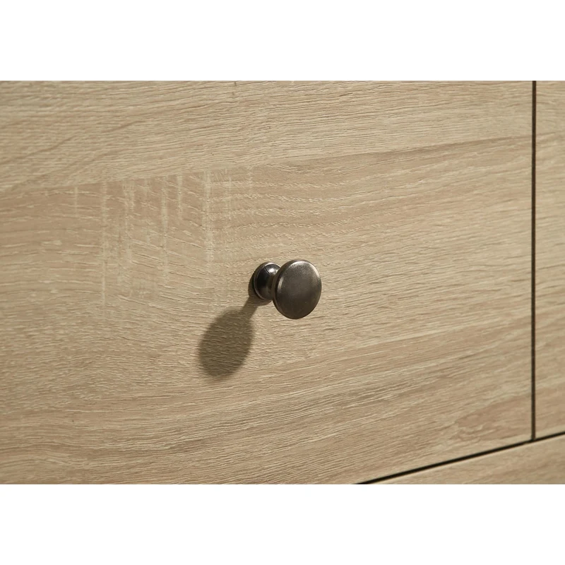 Coaster Furniture Arielle 223113M 6-drawer Bedroom Dresser with Mirror - Light Oak