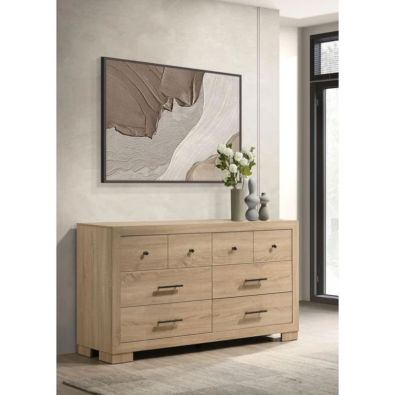 Coaster Furniture Arielle 223113 6-drawer Bedroom Dresser Cabinet - Light Oak