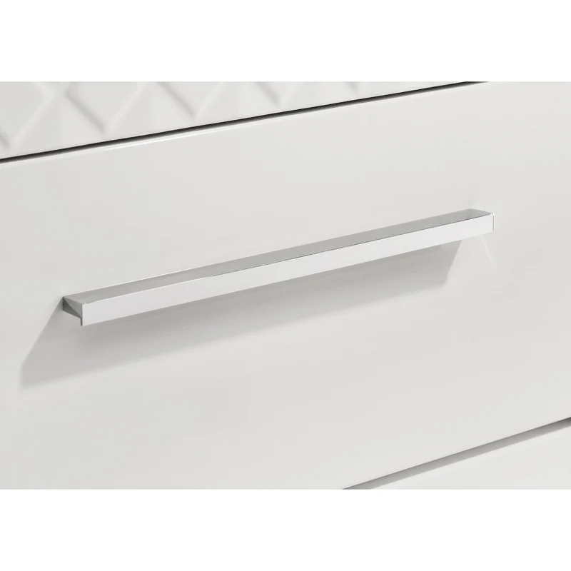 Coaster Furniture Ives 224942 2-Drawer Nightstand Bedside Table - White High Gloss