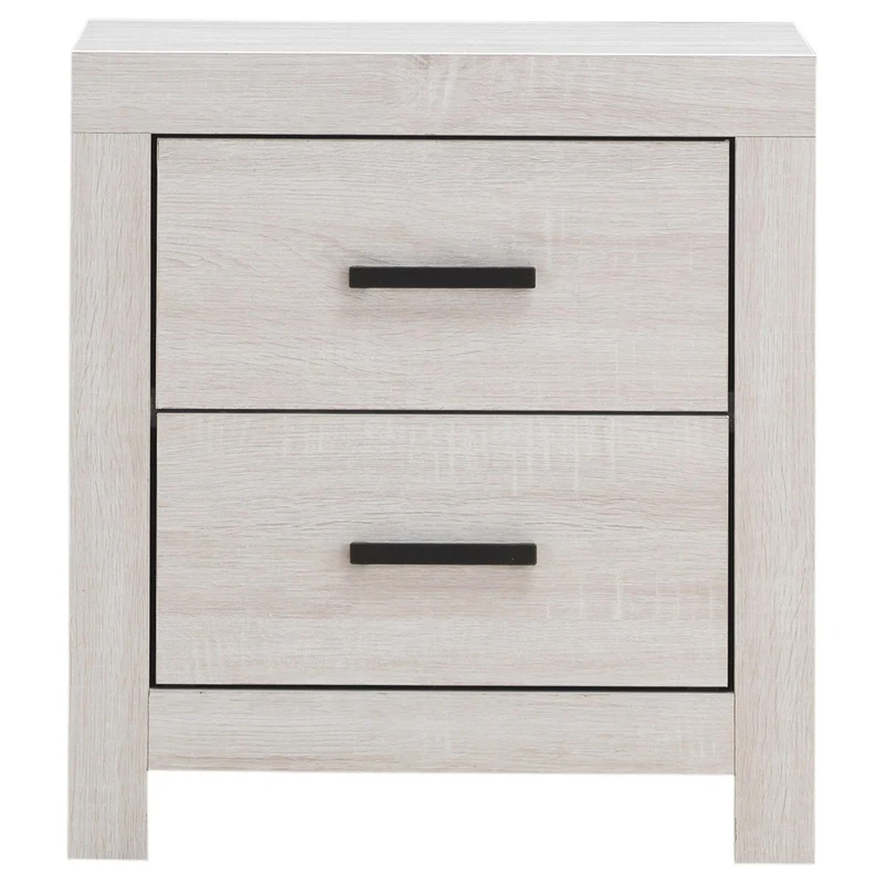 Coaster Furniture Brantford 207052 2-Drawer Nightstand - Coastal White