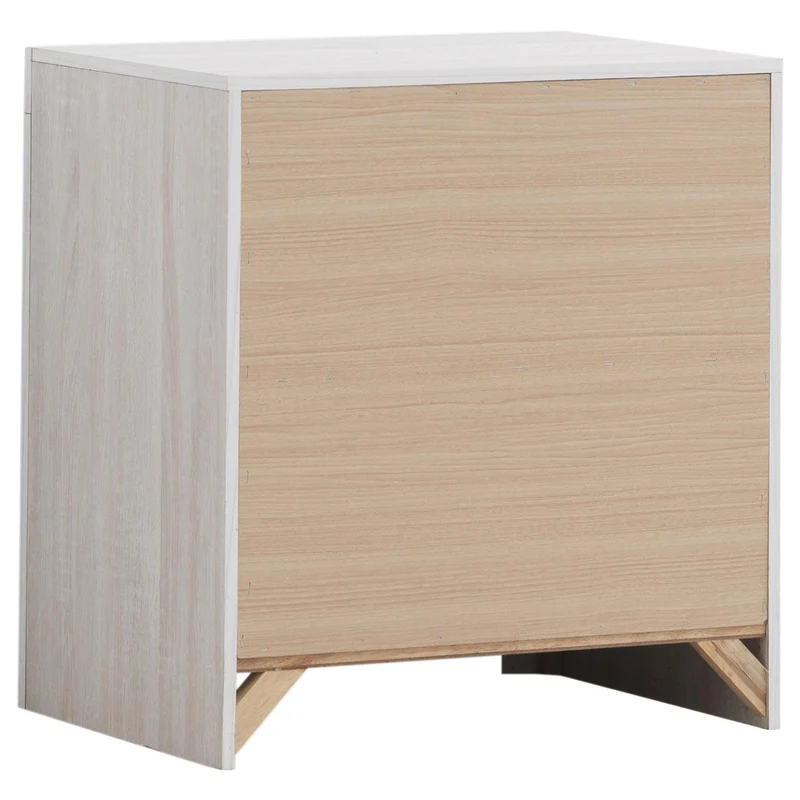 Coaster Furniture Brantford 207052 2-Drawer Nightstand - Coastal White
