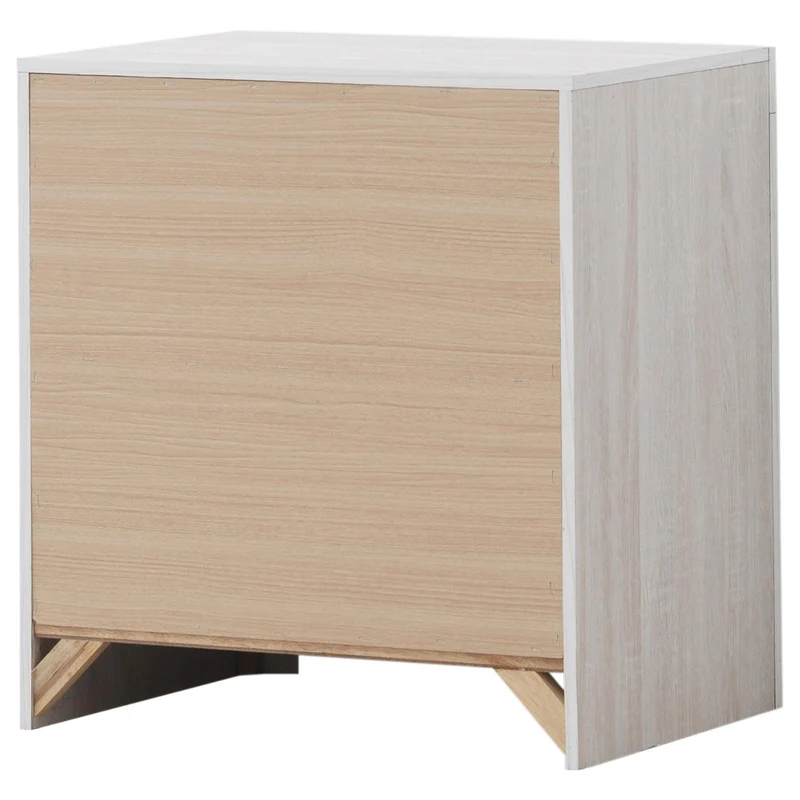 Coaster Furniture Brantford 207052 2-Drawer Nightstand - Coastal White
