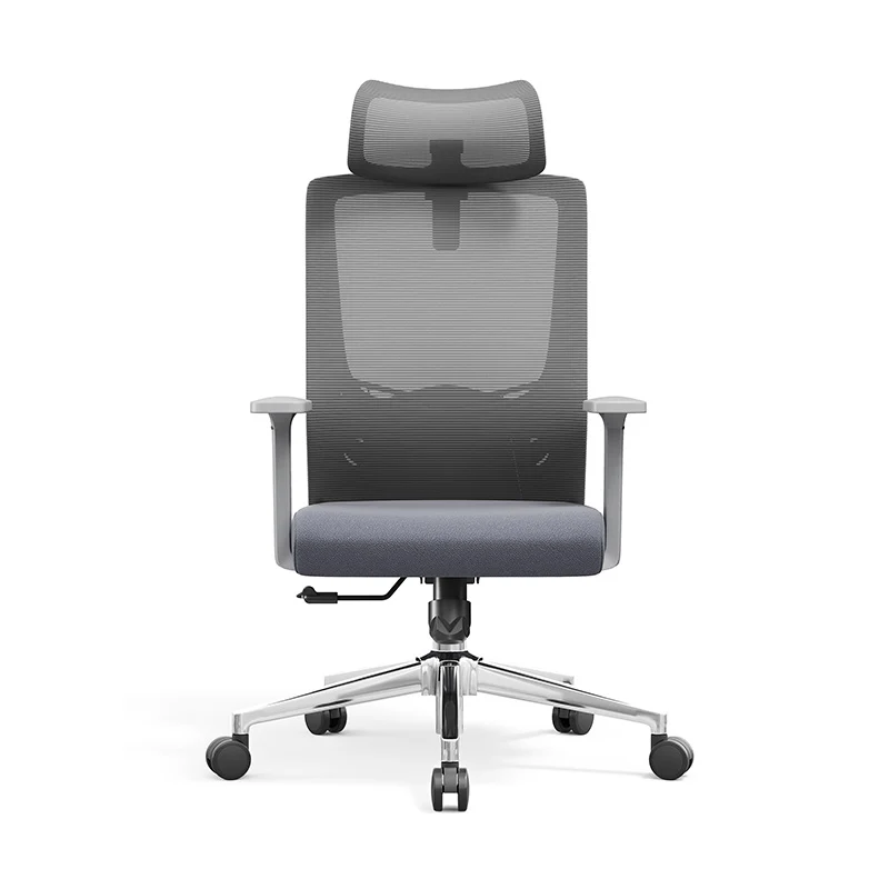 Modern High-Back Ergonomic Desk Chair: Minimalist Height-Adjustable Office Chair For Home Office