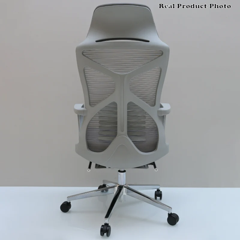 Modern Minimalist High-Back Desk Chair: Breathable Mesh Fabric - Lumbar Support Ergonomic Office Chair For Home Office