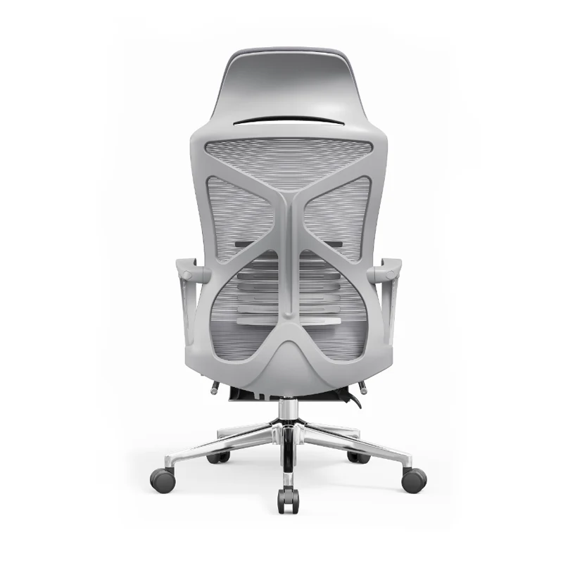 Modern Minimalist High-Back Desk Chair: Breathable Mesh Fabric - Lumbar Support Ergonomic Office Chair For Home Office