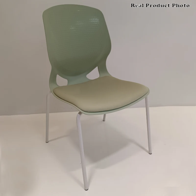 Contemporary Scandinavian Back Chair: INS-Style Macaron Desk Chair For Home Office