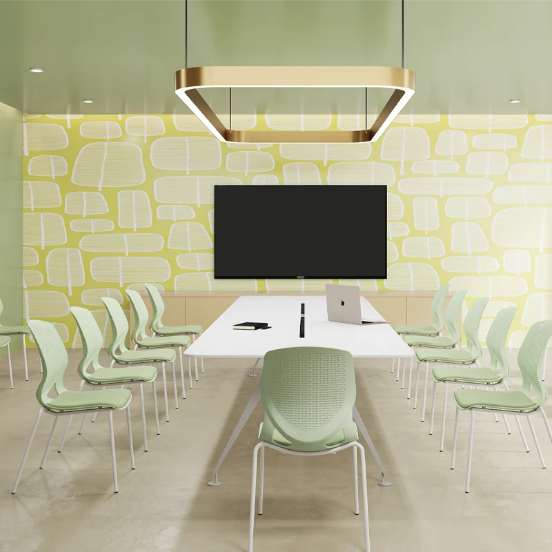 Contemporary Scandinavian Back Chair: INS-Style Macaron Desk Chair For Home Office