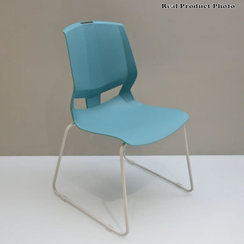 INS-Style Macaron Desk Chair: Scandinavian Training Chair - Minimalist Back Chair For Home Office
