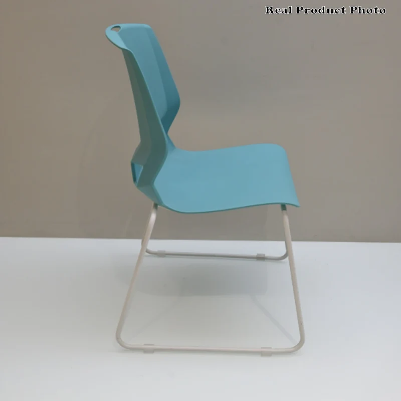 INS-Style Macaron Desk Chair: Scandinavian Training Chair - Minimalist Back Chair For Home Office