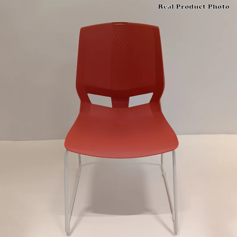 INS-Style Macaron Desk Chair: Scandinavian Training Chair - Minimalist Back Chair For Home Office