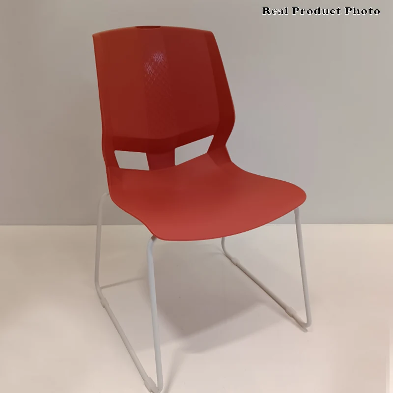 INS-Style Macaron Desk Chair: Scandinavian Training Chair - Minimalist Back Chair For Home Office