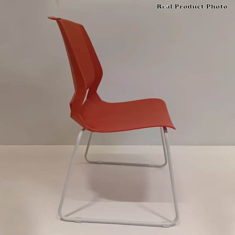 INS-Style Macaron Desk Chair: Scandinavian Training Chair - Minimalist Back Chair For Home Office