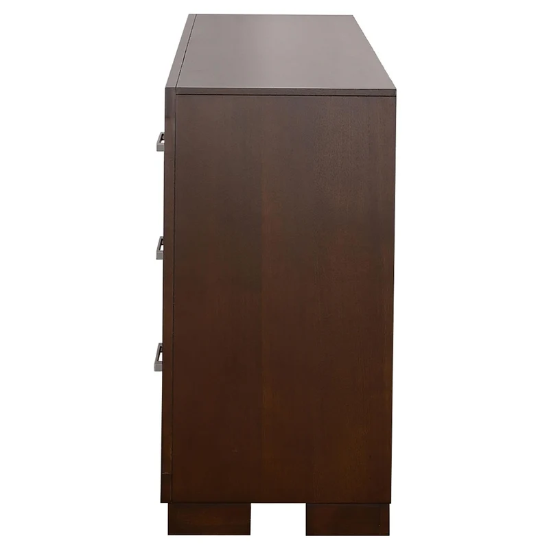 Coaster Furniture Jessica 200713 6-Drawer Dresser - Cappuccino