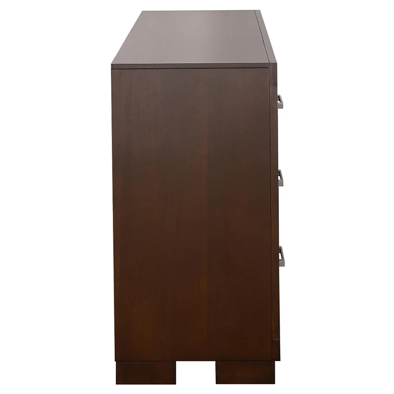 Coaster Furniture Jessica 200713 6-Drawer Dresser - Cappuccino