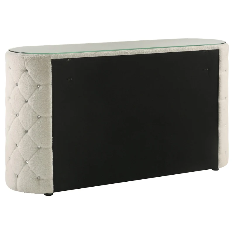 Coaster Furniture Sonya 360113 6-drawer Upholstered Bedroom Dresser - Ivory