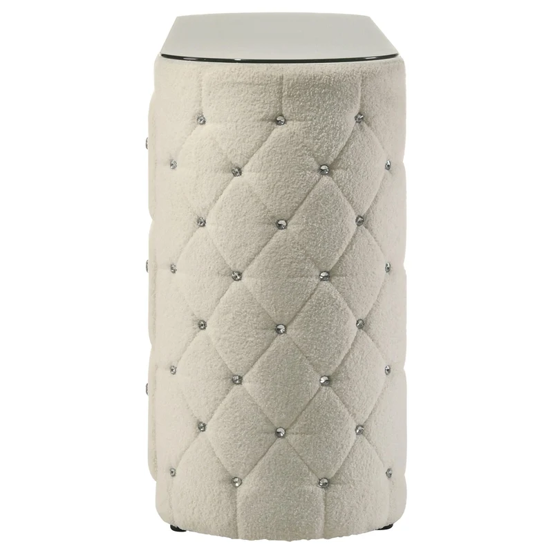 Coaster Furniture Sonya 360113 6-drawer Upholstered Bedroom Dresser - Ivory