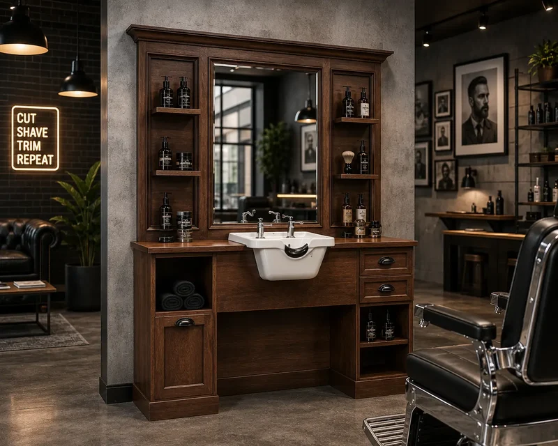 Tocador barbero Veneto BR