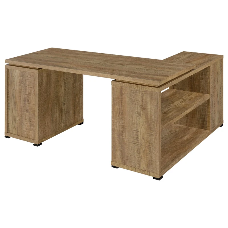 Coaster Furniture Yvette 800786 60-inch 3-drawer L-Shape Computer Desk - Mango