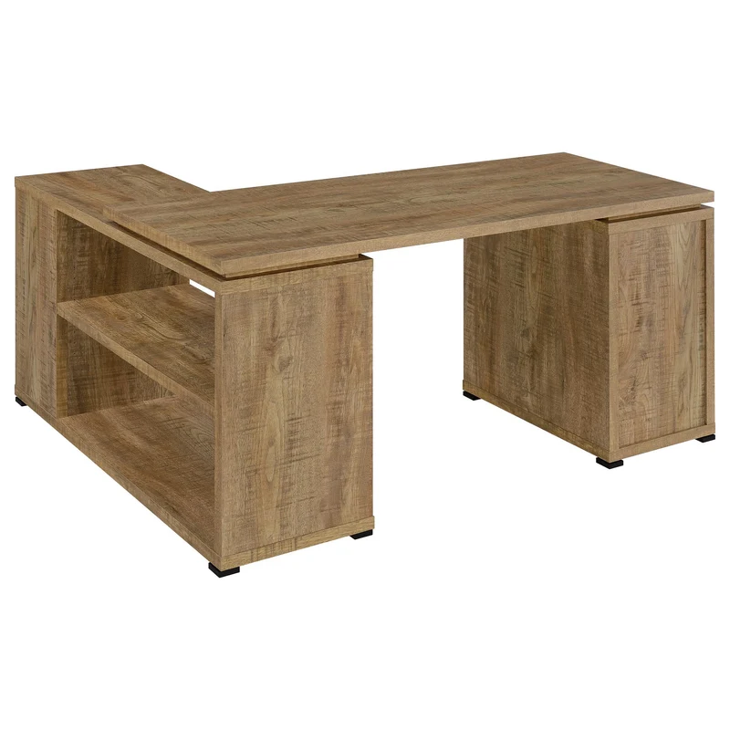 Coaster Furniture Yvette 800786 60-inch 3-drawer L-Shape Computer Desk - Mango