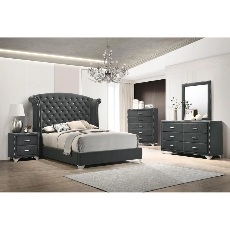 Coaster Furniture Melody 223381Q 7 pc Queen Panel Bedroom Set