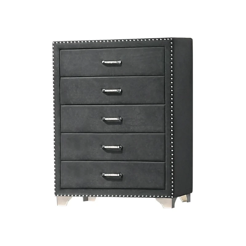 Coaster Furniture Melody 223385 5-Drawer Bedroom Chest - Grey