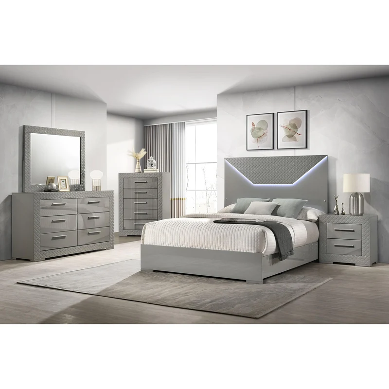 Coaster Furniture Ives 224971KE-S5 7 pc King Panel Bedroom Set