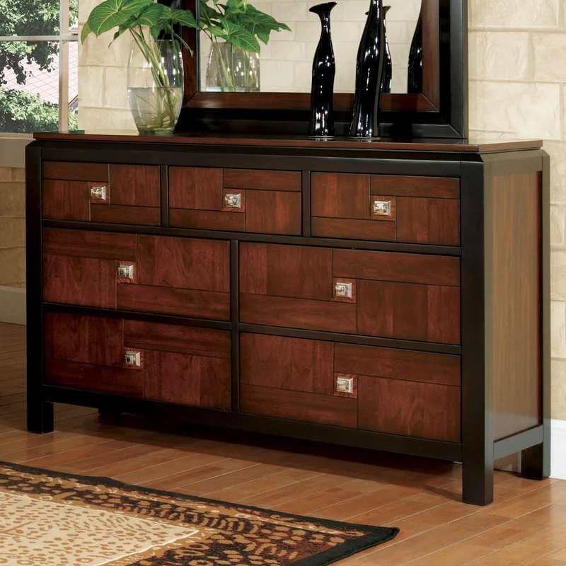 Furniture of America Patra CM7152Q 6 pc Queen Panel Bedroom Set
