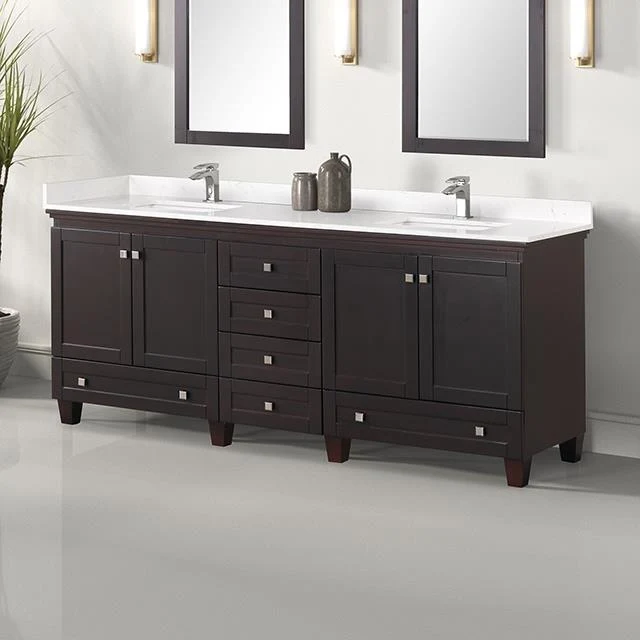 Furniture of America Oliva TM-CT006WH-80+11ES Vanity Set