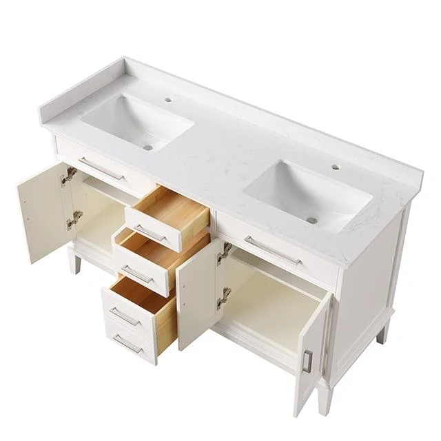 Furniture of America Rimini TM-CT004WH-60+04WH Vanity Set